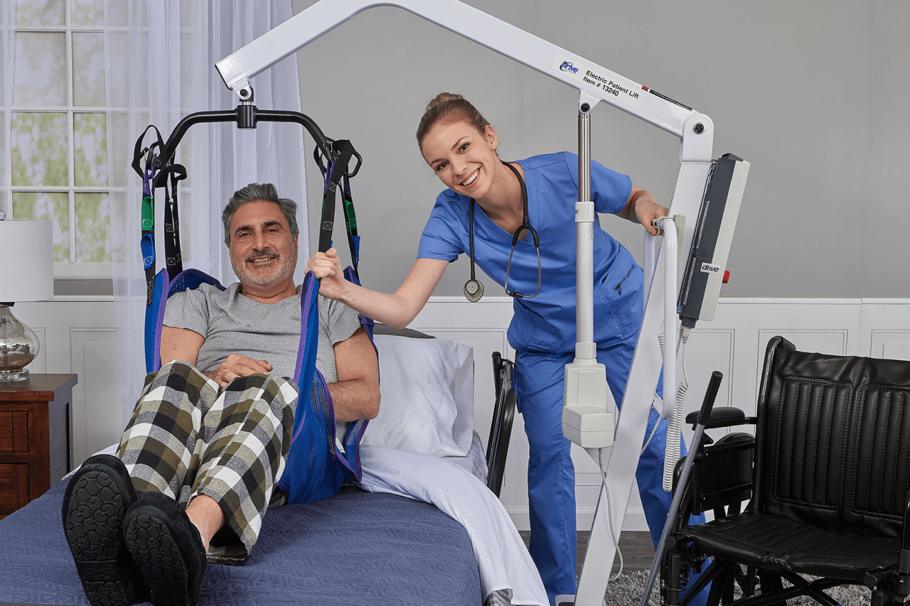 Use Hoyer Lift Concierge InHome care LLC