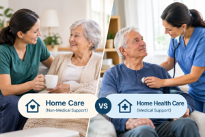 Home Care vs. Home Health Care